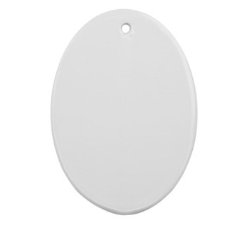 GK1342  Ceramic Oval Ornament