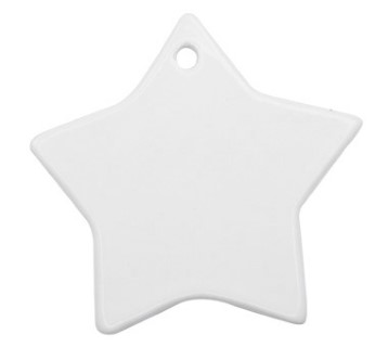 GK1344  Ceramic Star Ornament