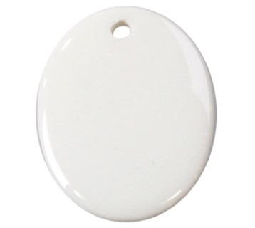 GK1366  Ceramic Pendant Oval