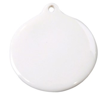 GK1367  Ceramic Pendant Round