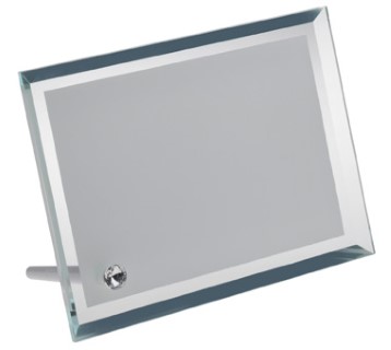 GK1464  Bevel Edge Crystal Photo Frame