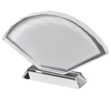 GK1481  Fan shaped Crystal 
