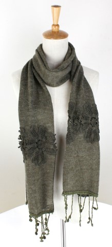 GK1988  Warp Knitted Scarf