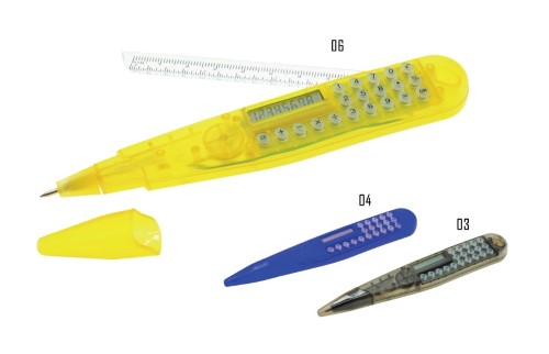GK2308  8 Digits Calculator With Pen Ruler