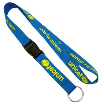 GK2377  Polyester Silk-Screen Printed Lanyards1019
