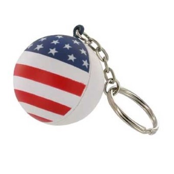 GK2532  Stress Ball Keytag