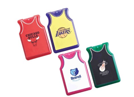 GK2547  Sport T-Shirt Shape Hand Sanitizer Spray