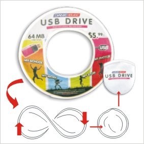 GK2571  Foldable Frisbee