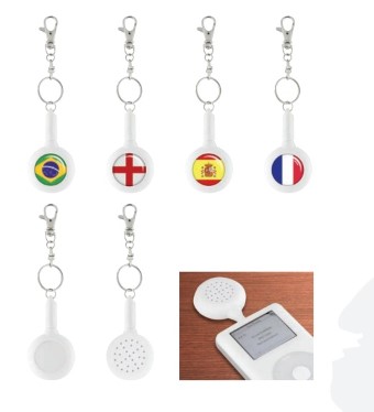 GK3117  Speaker Keychain