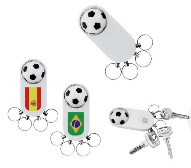 GK3118  Keychain 4 Rings
