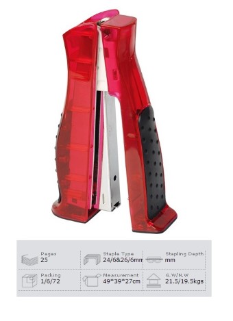 GK3129   Plastic Stapler